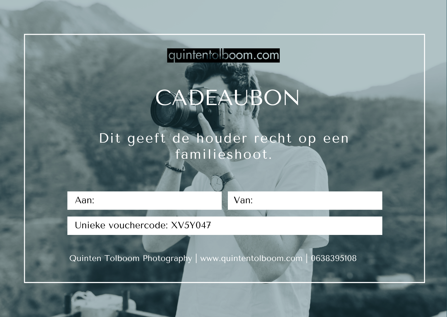 Cadeaubon | Familieshoot